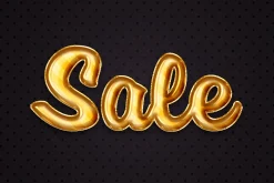 Foil Balloon Text Effects
