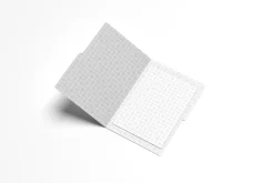 Folder A4 Paper Mockup