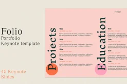 FOLIO - Keynote Portfolio Template