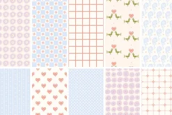 Folk Embroidery. Seamless Patterns