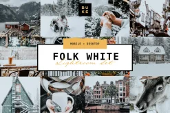 Folk White - Lightroom Presets Pair