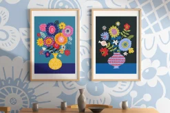 Folky Florals Patterns & Graphics