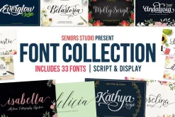 Font Collection | 33 Fonts