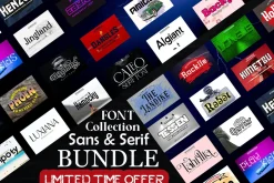 Font Collection Sans & Serif Bundles