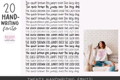 20 Fonts! HANDWRITING FONT BUNDLE v2