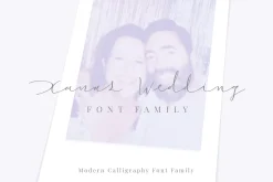 (44 fonts) Xanas Wedding Font Family