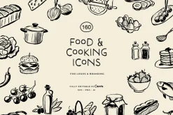 FOOD & COOKING illustrations