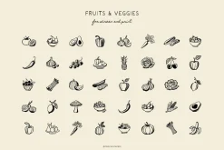 FOOD & COOKING illustrations