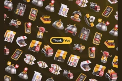 Food Delivery 3D Icons