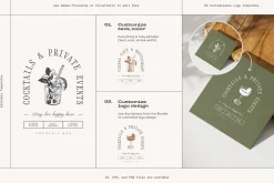 Food & Drinks Logo Kit