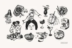 Food & Drinks Logo Kit