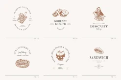 Food & Drinks Logo Kit