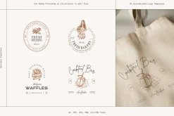 Food & Drinks Logo Kit
