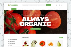 FoodFarm - Grocery Store HTML CSS