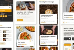 Food Finder - Mobile App Website