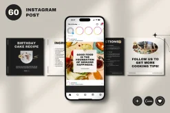 120 Food Instagram Template Canva