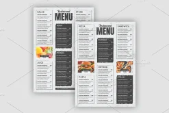 Food Menu Template
