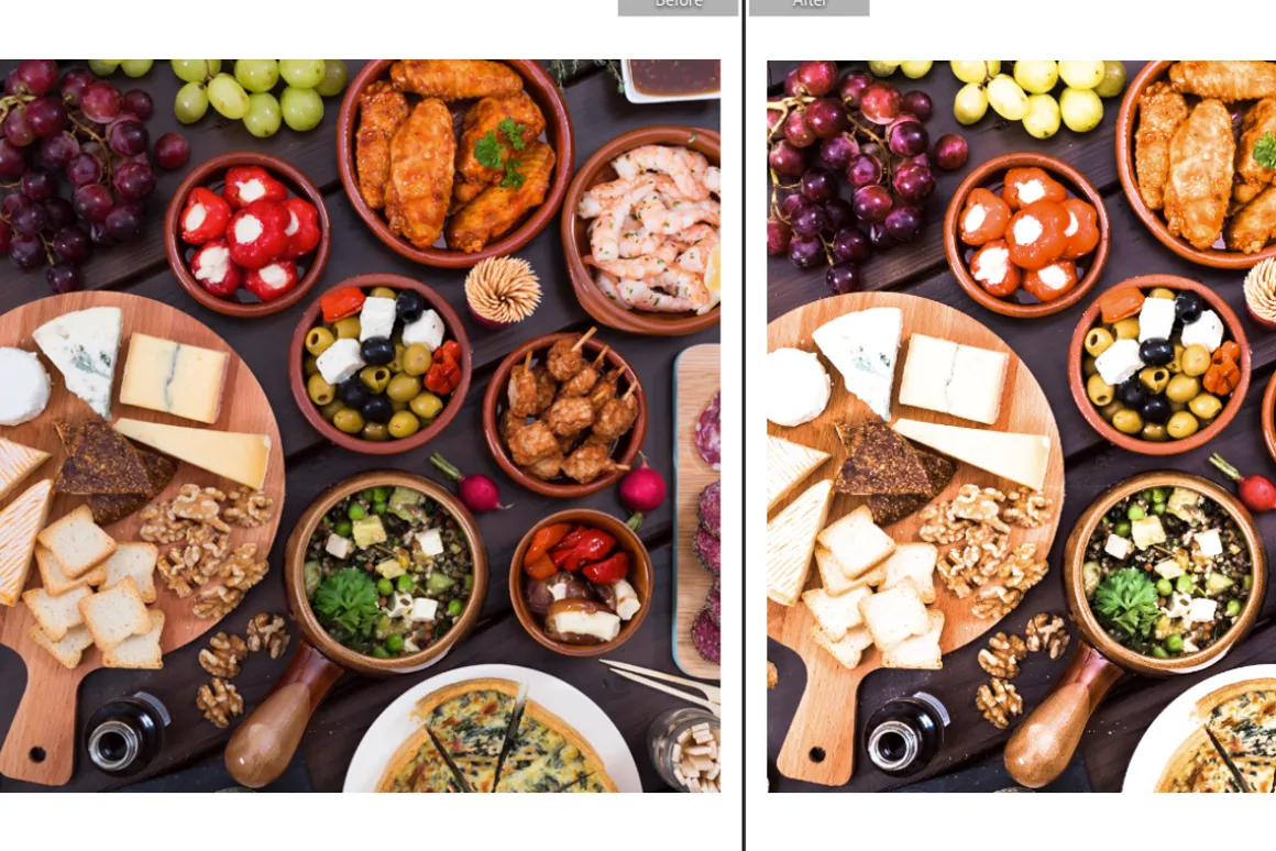 FOOD MOBILE LIGHTROOM PRESET