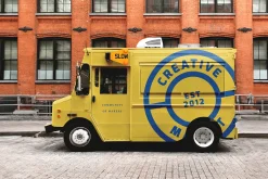 Food Truck Vinyl Wrap Mockup