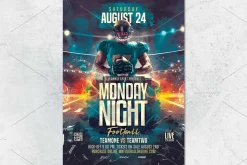 Football Monday Night Flyer
