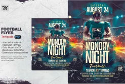 Football Monday Night Flyer