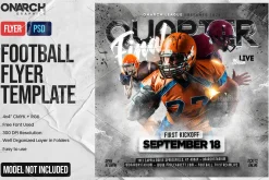 5 Football Flyer Templates