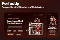 Football Match 3D Character Pack