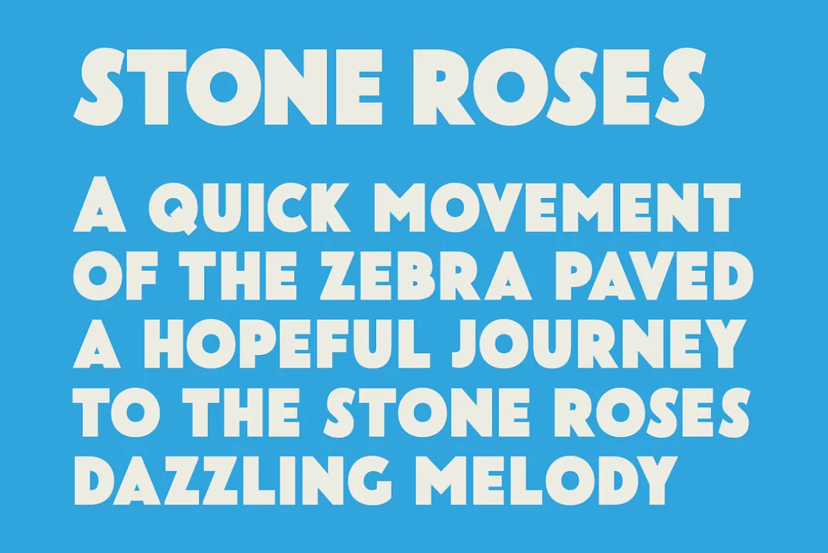 Fortune Mouner - Bold Inline Font