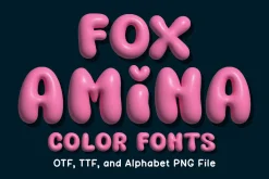 Fox Amina Color Font