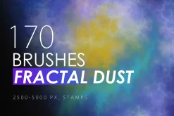 Fractal Dust Stamp Brushes