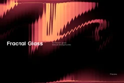 Fractal Glass Texture Backgrounds
