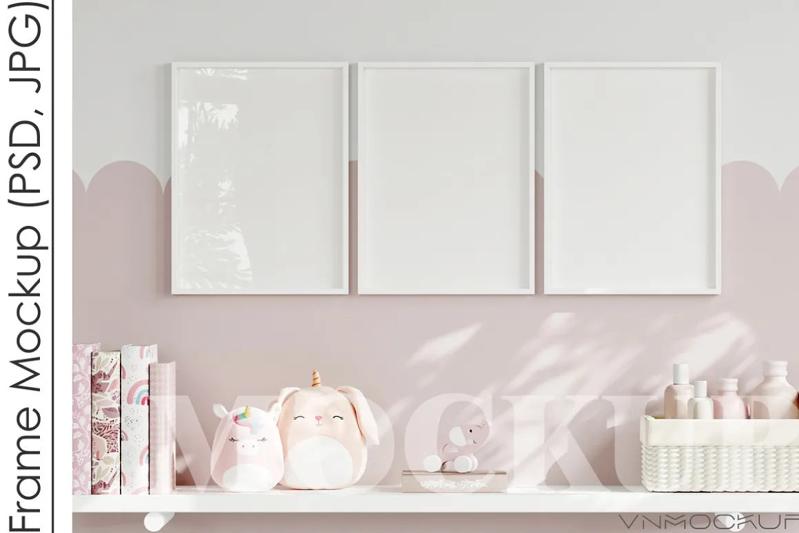 Frame Mockup PSD JPG