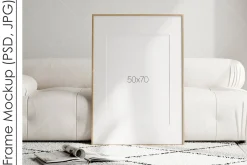 Frame Mockup PSD JPG
