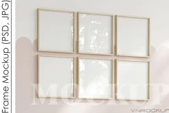 Frame Mockup PSD JPG