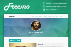 Freemo - Resume / Portfólio Theme