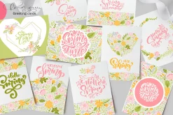 Fresh Feeling Spring Vector Kit SVG