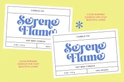 Fresh Kinetic Bold Display Serif