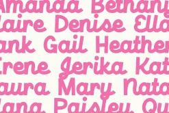 Fresh Lemonade | Script Font
