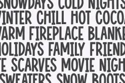 Fresh Snow | Cute Block Font