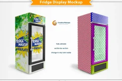 Fridge Psd Mockup