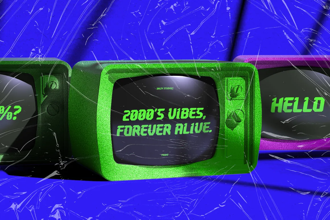 Froke - Japan Y2K Style Font