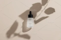 Frosted Dropper Bottle Mockup