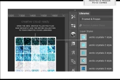 Frozen Styles Bundle Photoshop + Ai