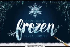 Frozen Styles Bundle Photoshop + Ai