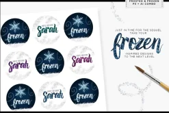 Frozen Styles Bundle Photoshop + Ai