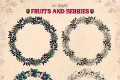 Fruits and Berries | Hand Drawn Boho