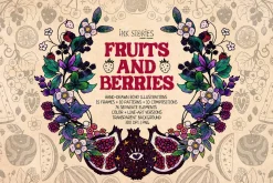 Fruits and Berries | Hand Drawn Boho