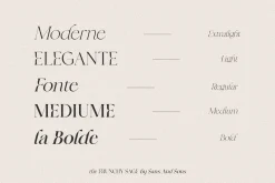 Frunchy Sage - Modern Serif Family