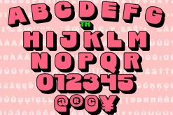 FT BUCK | SHADOW FONT + FREE VECTOR