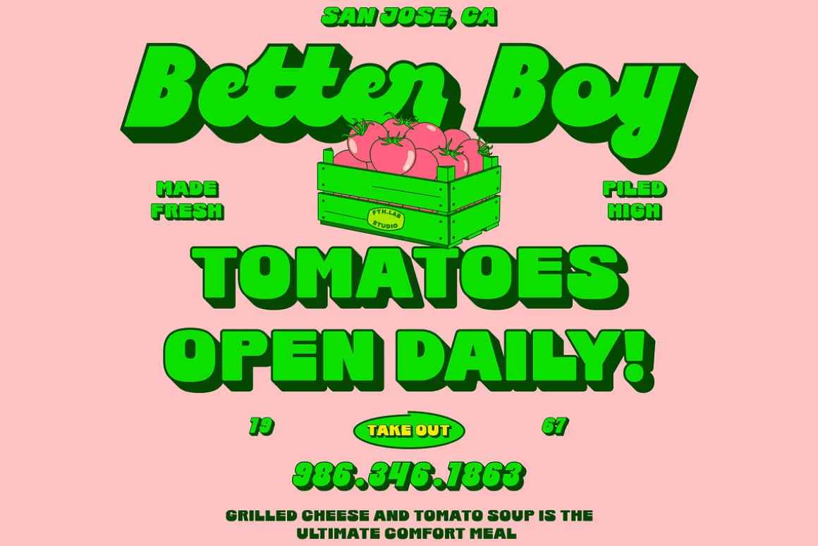 FT BUCK | SHADOW FONT + FREE VECTOR
